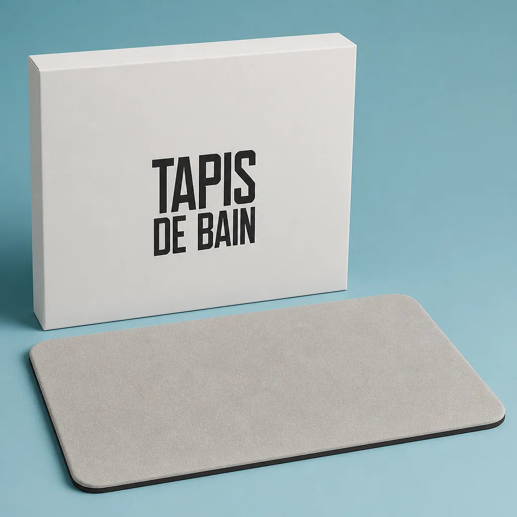 Tapis De Bain Diatomite Motif