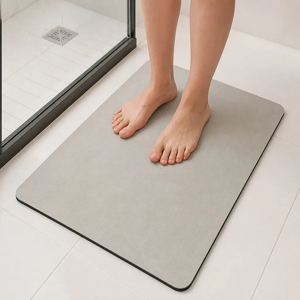 Tapis De Bain Diatomite Motif