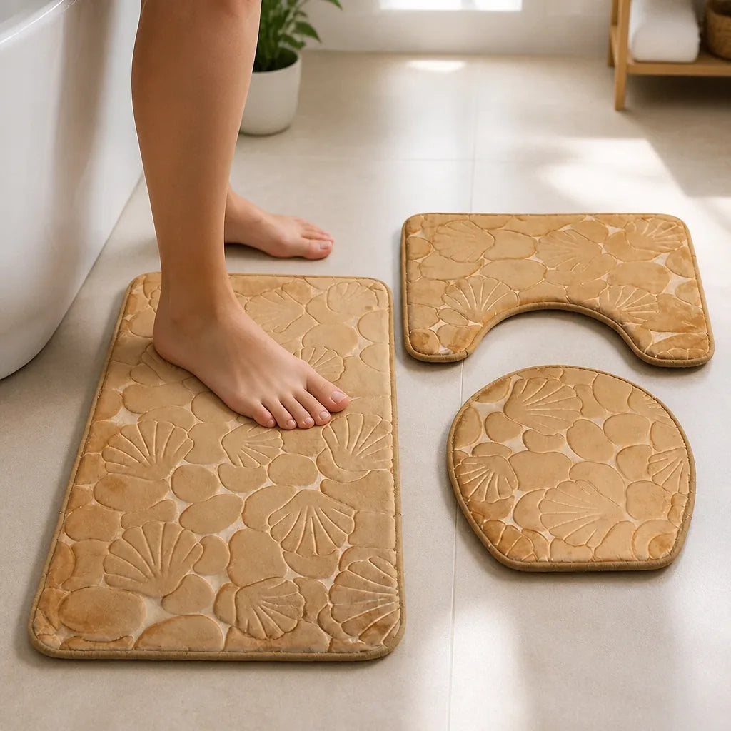 tapis-de-bain-dore