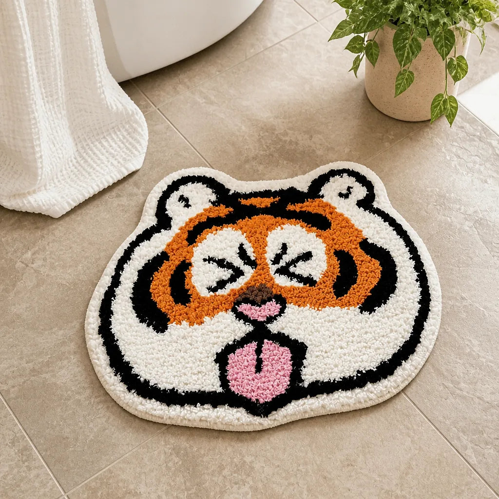 Tapis de bain drole