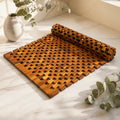 Tapis de bain en bois