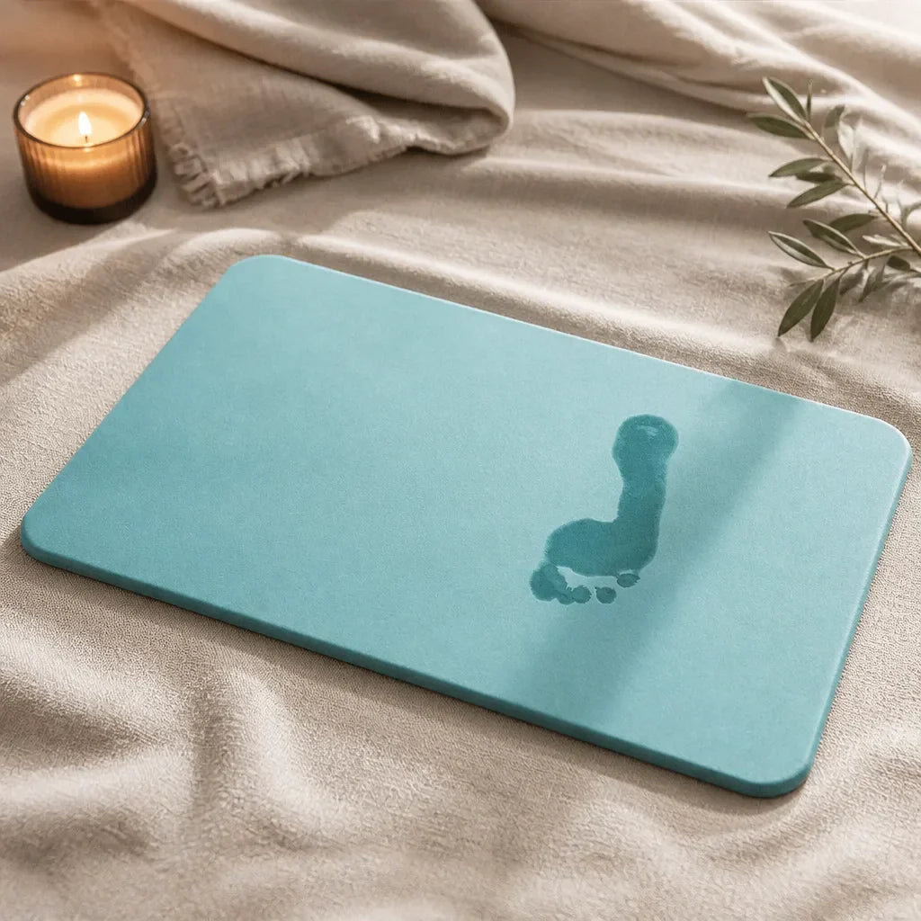 Tapis de bain en diatomite
