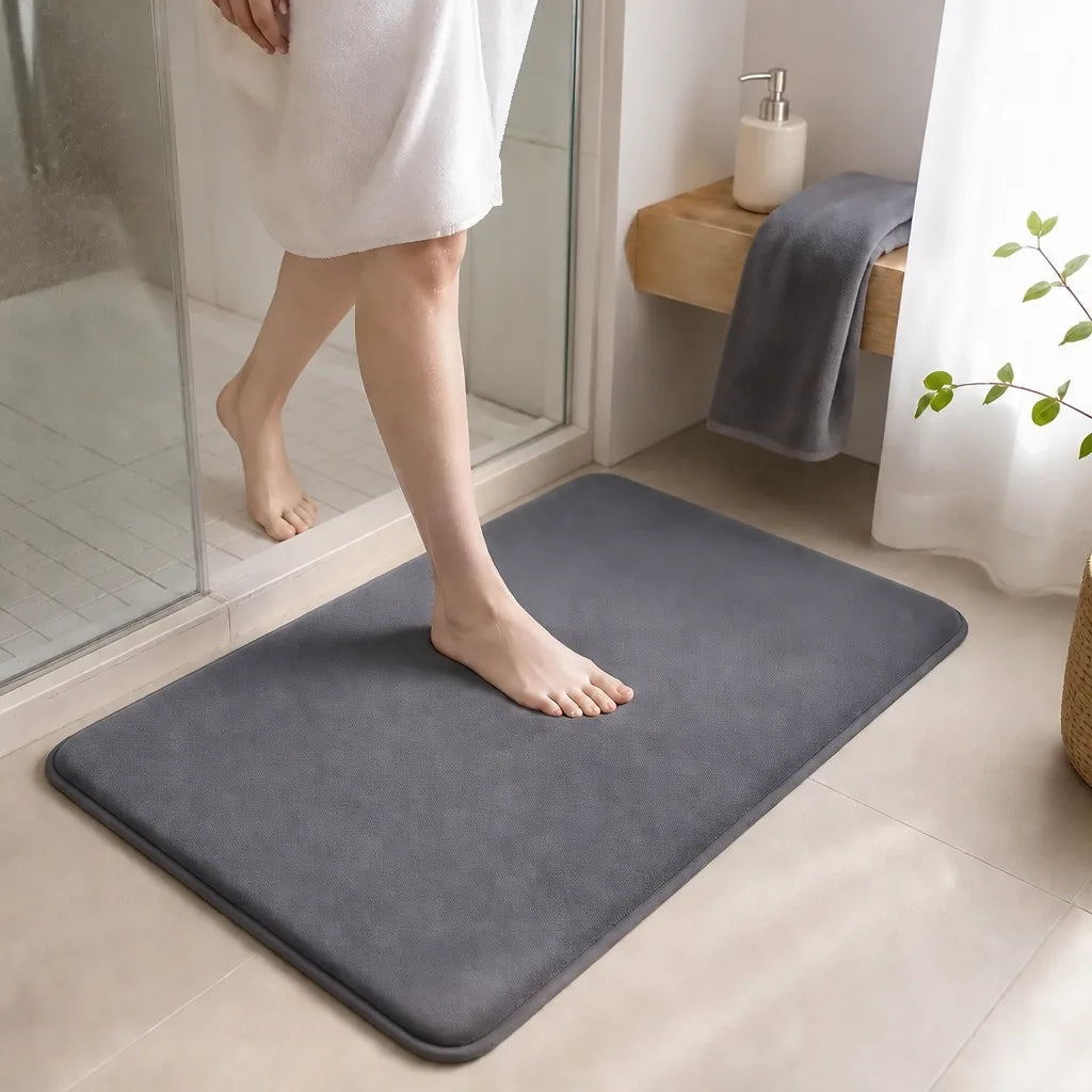 Tapis De Bain Eponge Antidérapant
