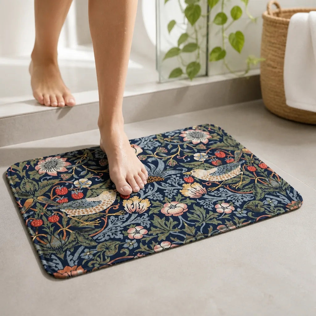 Tapis de bain ethnique