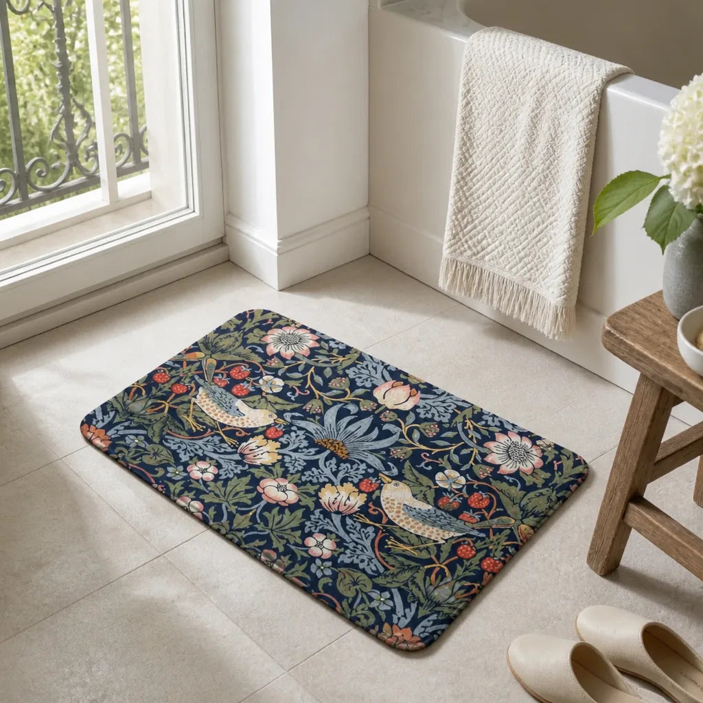 Tapis de bain ethnique