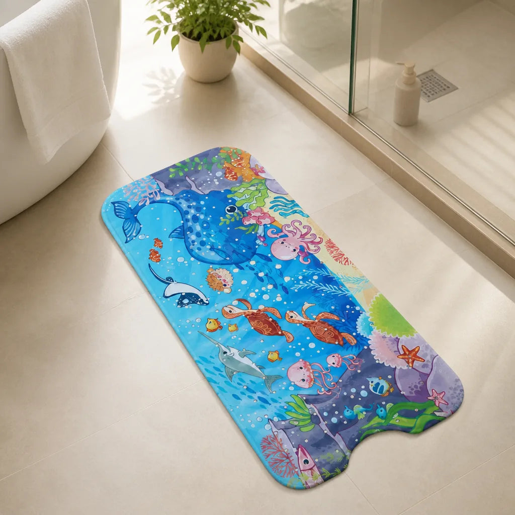 Tapis De Bain Extra-Long Antidérapant
