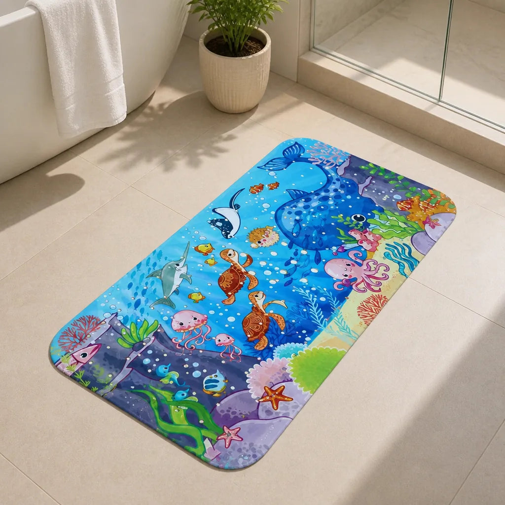 Tapis De Bain Extra-Long Antidérapant