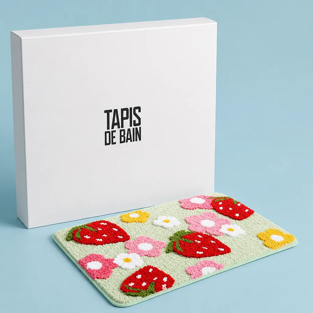 tapis-de-bain-fraise