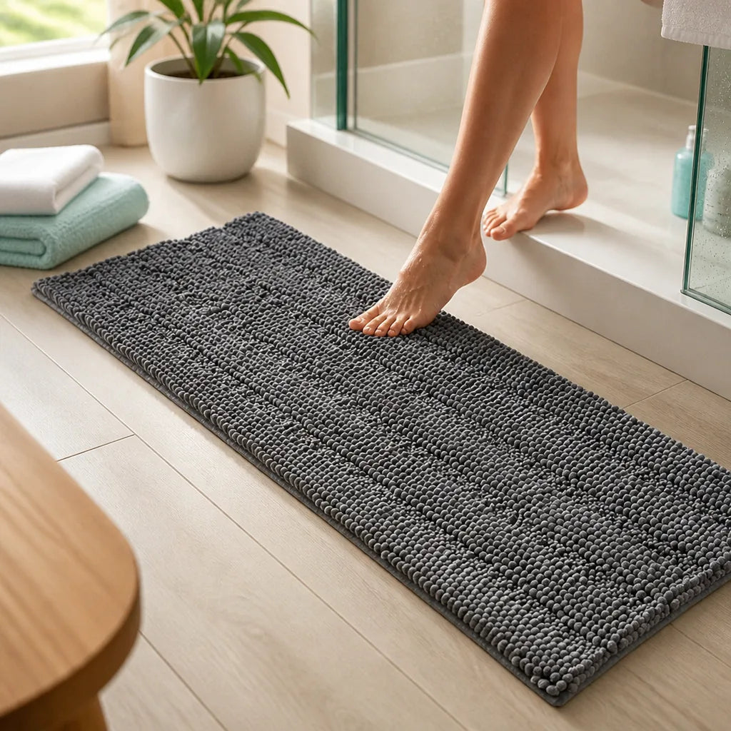 Tapis de bain grande longueur