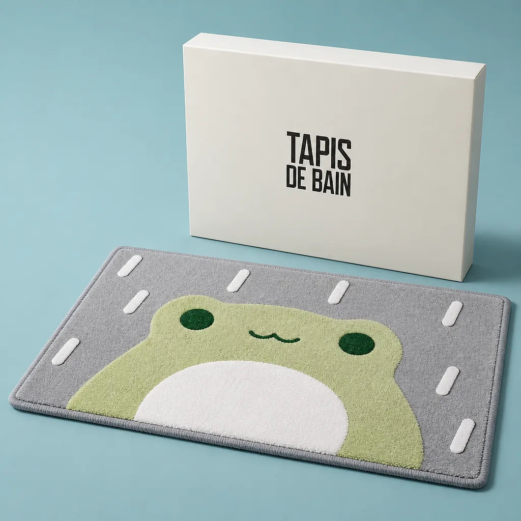 Tapis De Bain Grenouille Antidérapant