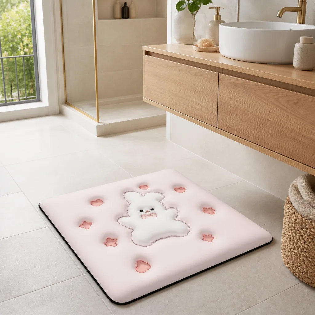 Tapis de bain humoristique