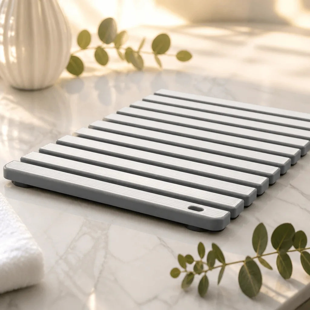 Tapis de bain japonais pliable