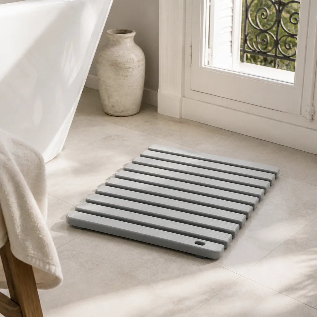 Tapis de bain japonais pliable
