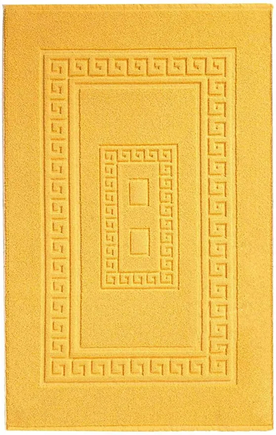 tapis de bain jaune 1