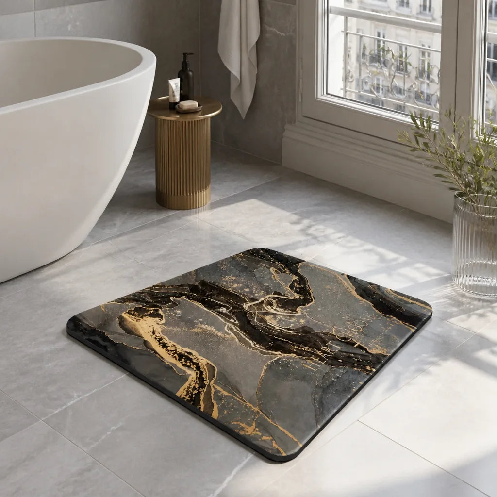 Tapis de bain luxe