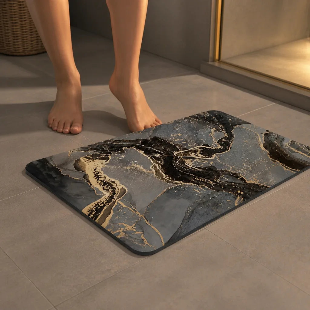 Tapis de bain luxe