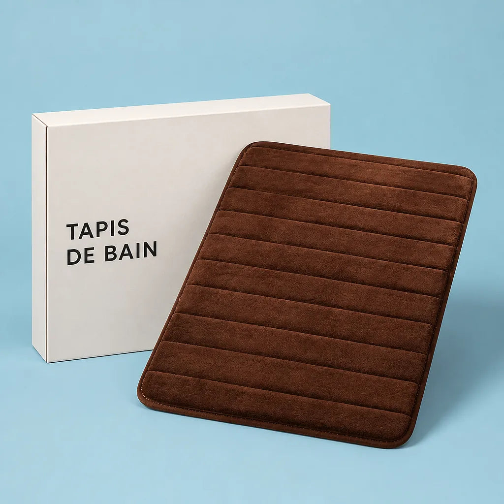 tapis-de-bain-marron-chocolat