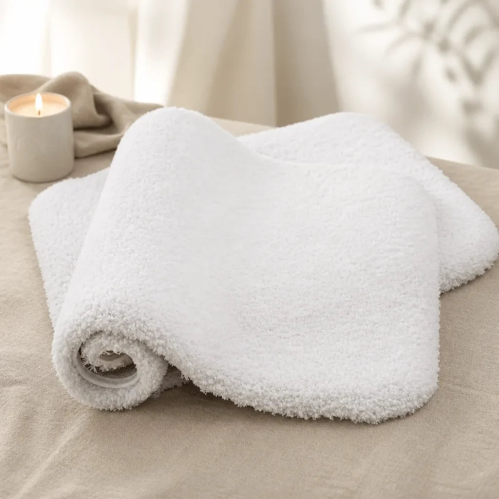 Tapis de bain moelleux