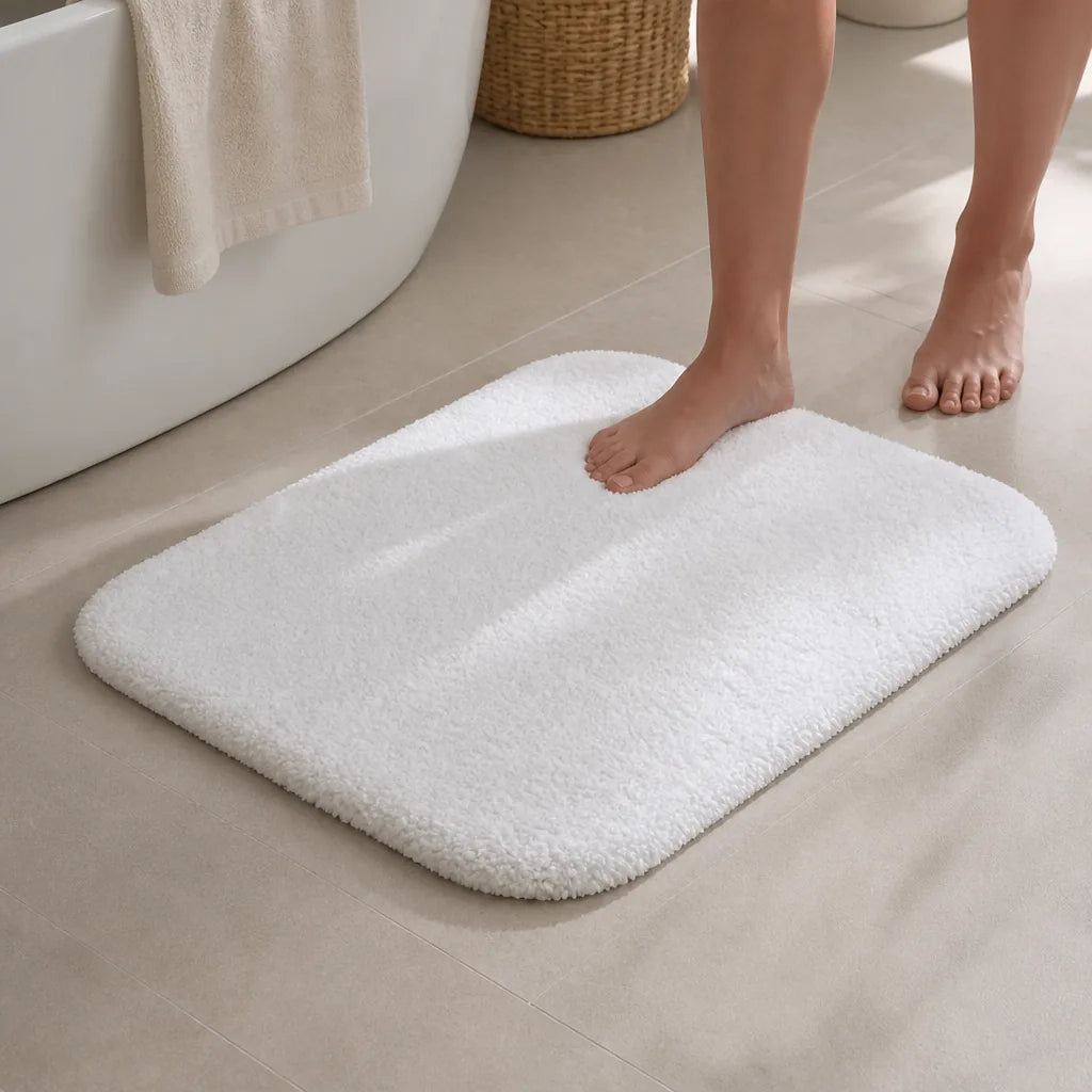 Tapis de bain moelleux