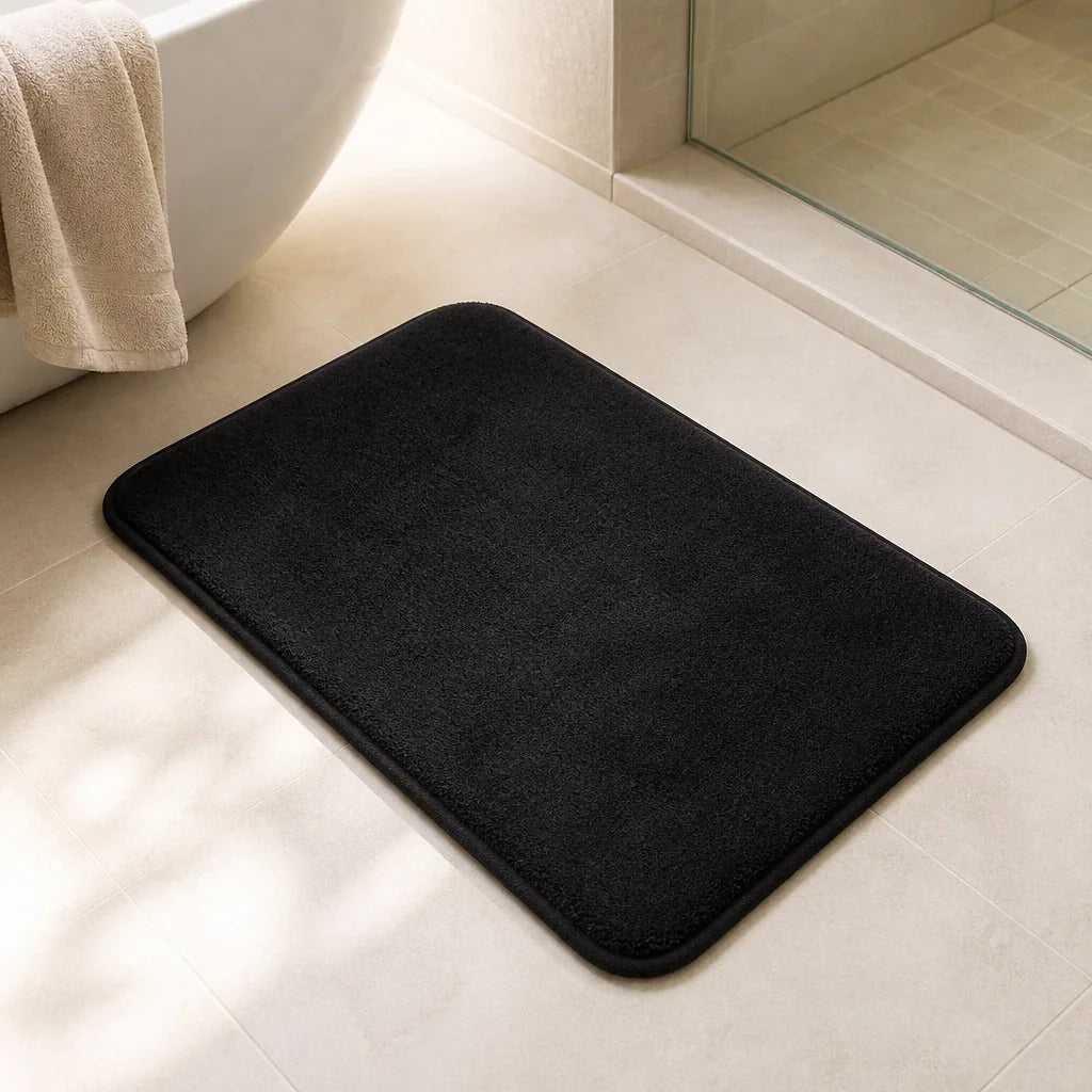 Tapis De Bain Motif Gouttes D'Eau Antidérapant