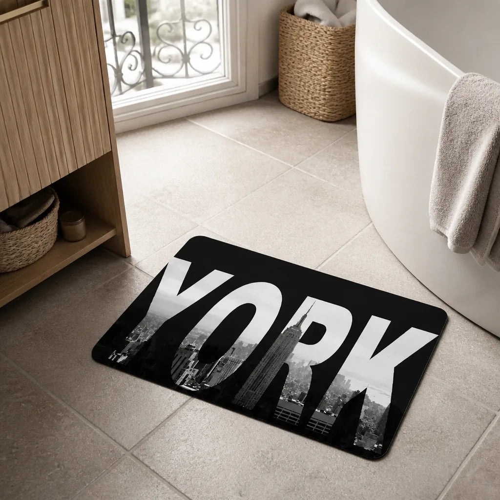 tapis de bain new york