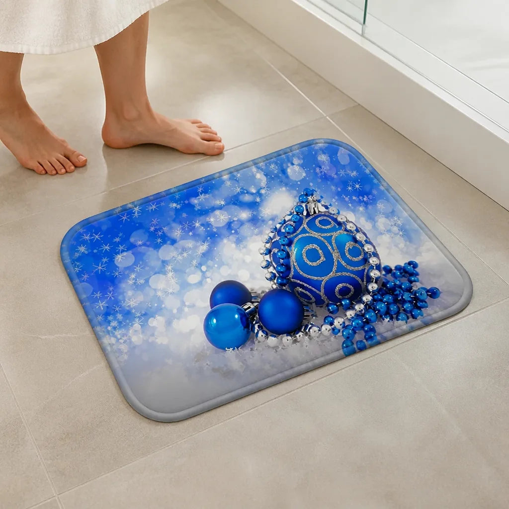 Tapis de bain noël