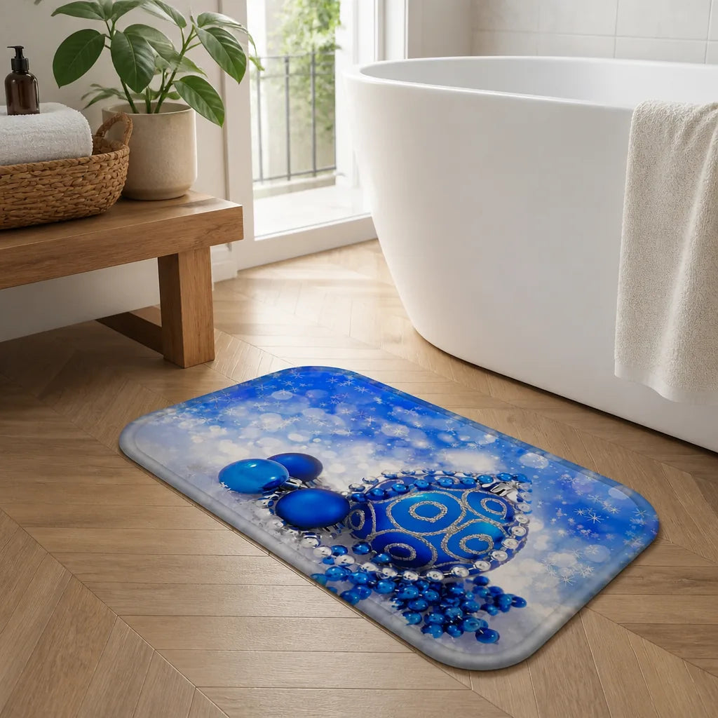 Tapis de bain noël
