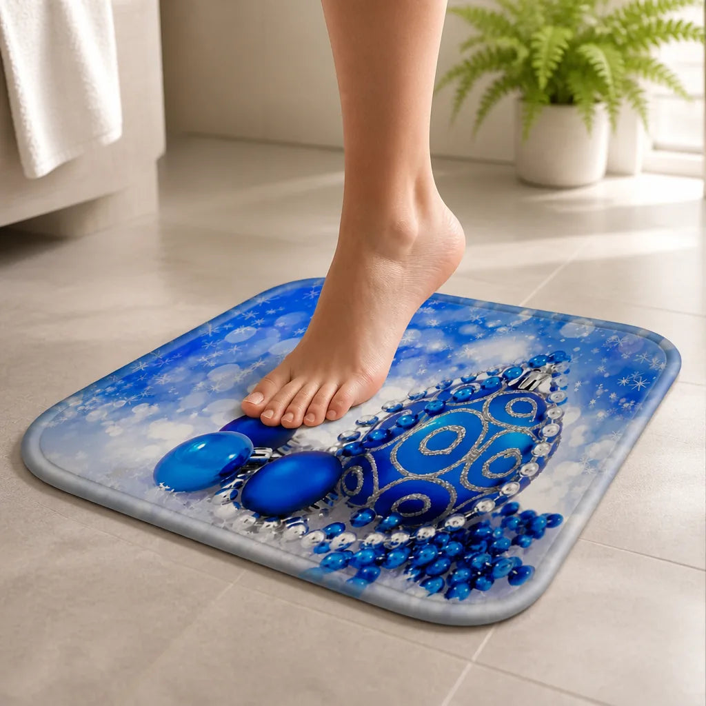 Tapis de bain noël