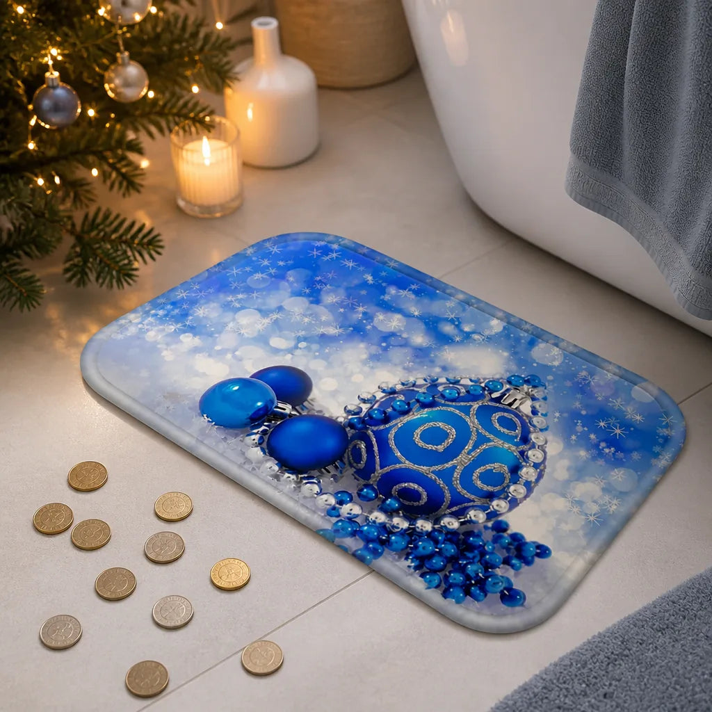 Tapis de bain noël