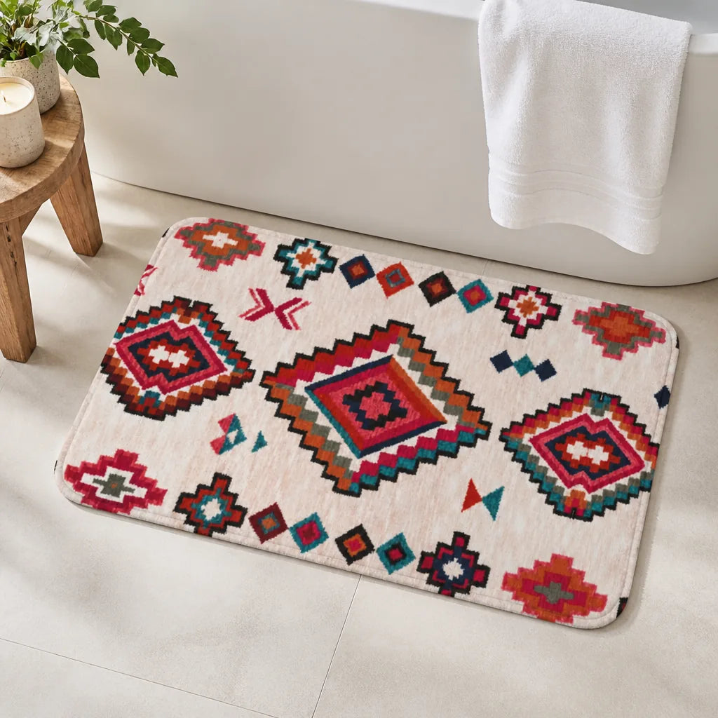 Tapis de bain oriental