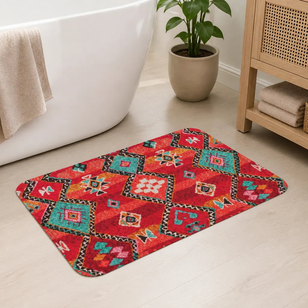 Tapis de bain oriental