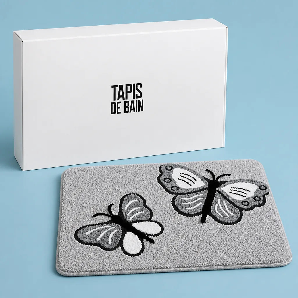 tapis-de-bain-papillon