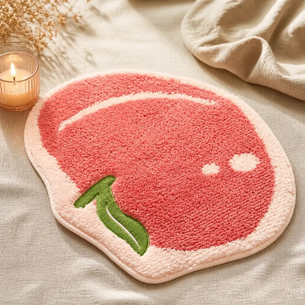 Tapis de bain pêche