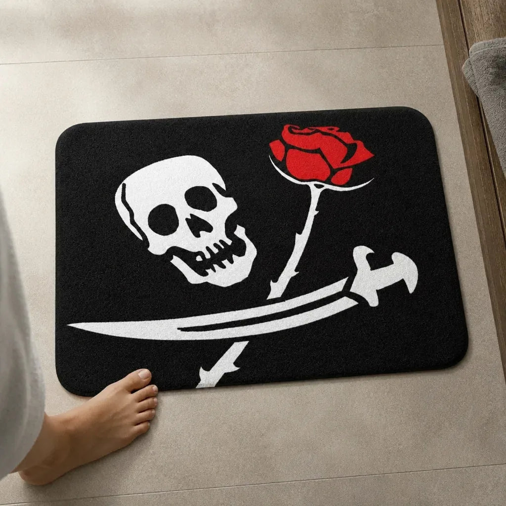 Tapis de bain pirate