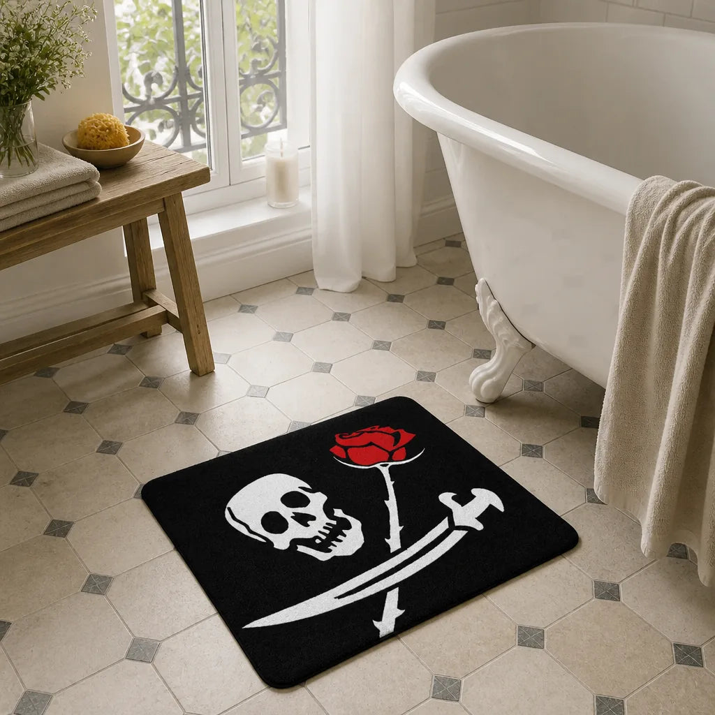 Tapis de bain pirate