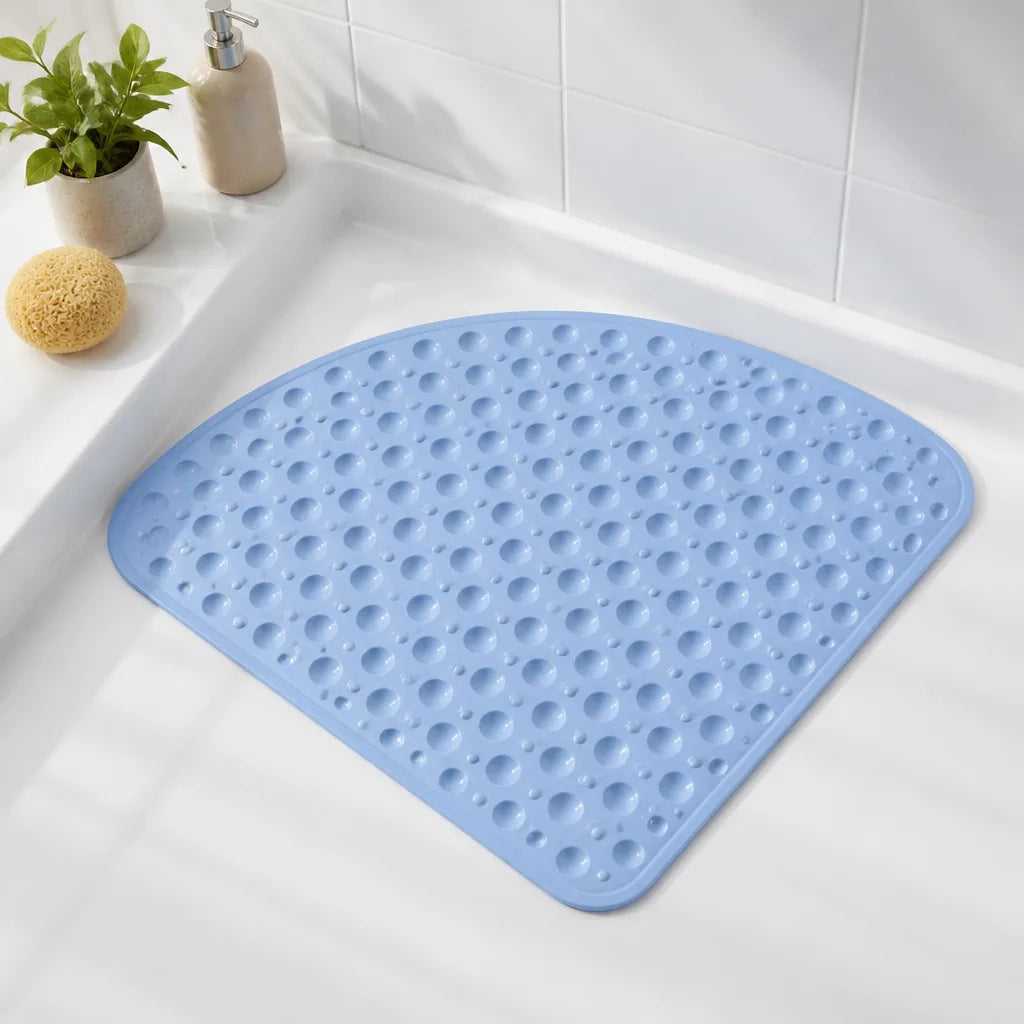 Tapis de bain pour baignoire d'angle