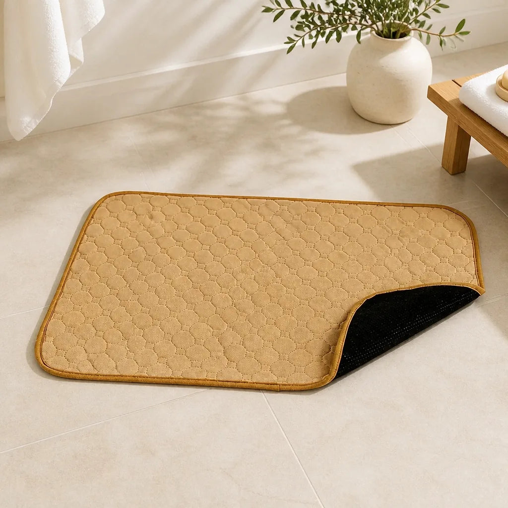 Tapis de bain pour chien