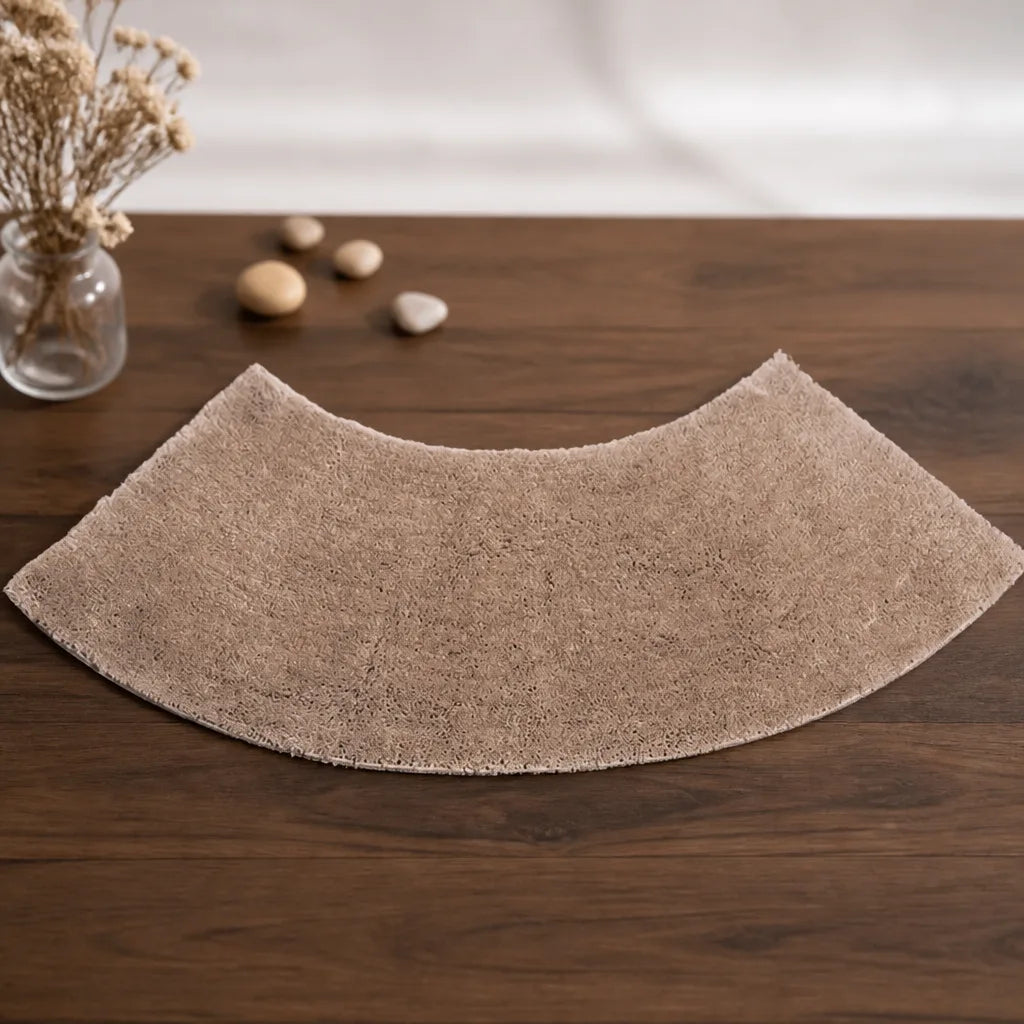 Tapis de bain pour douche d'angle