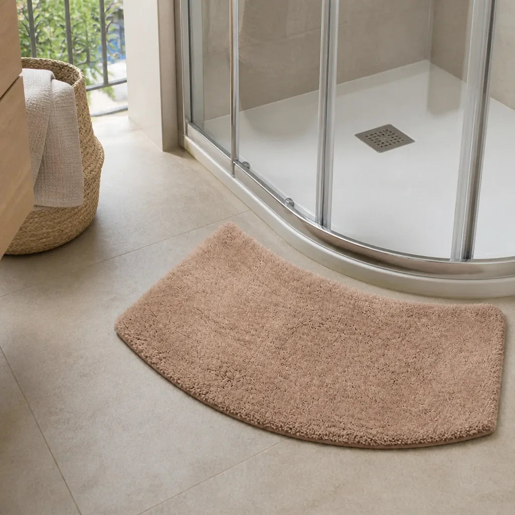 Tapis de bain pour douche d'angle