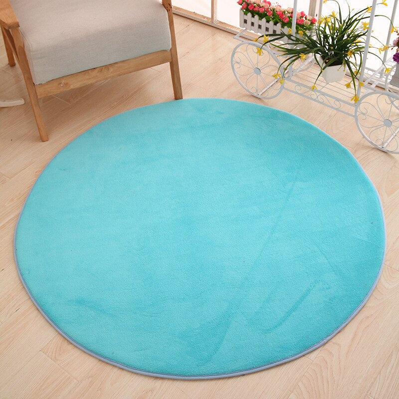 Tapis de bain rond