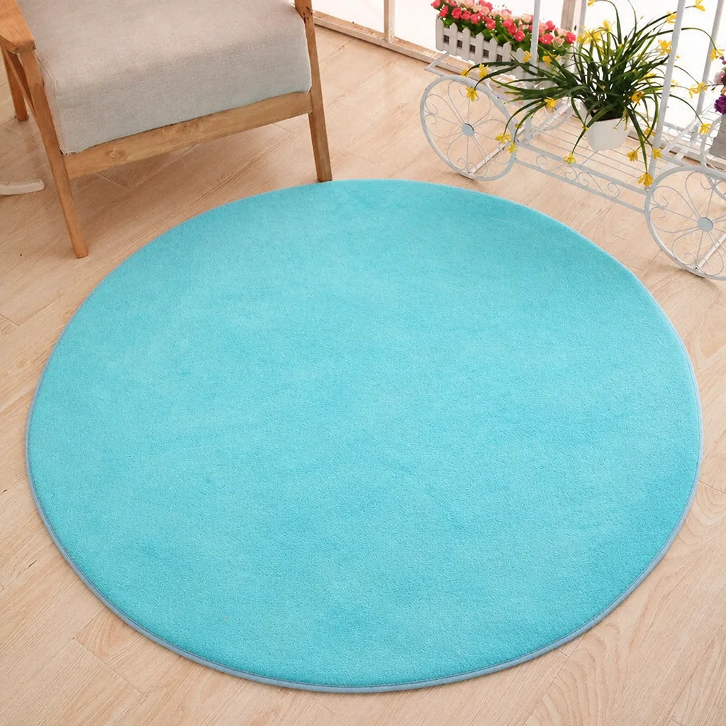 Tapis de bain rond