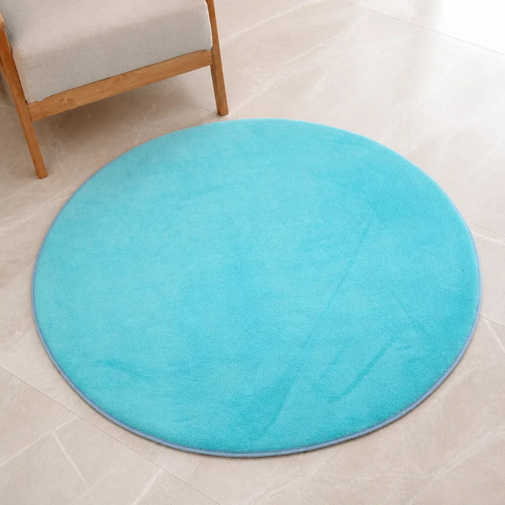 Tapis de bain rond
