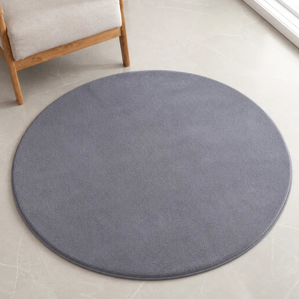 Tapis de bain rond
