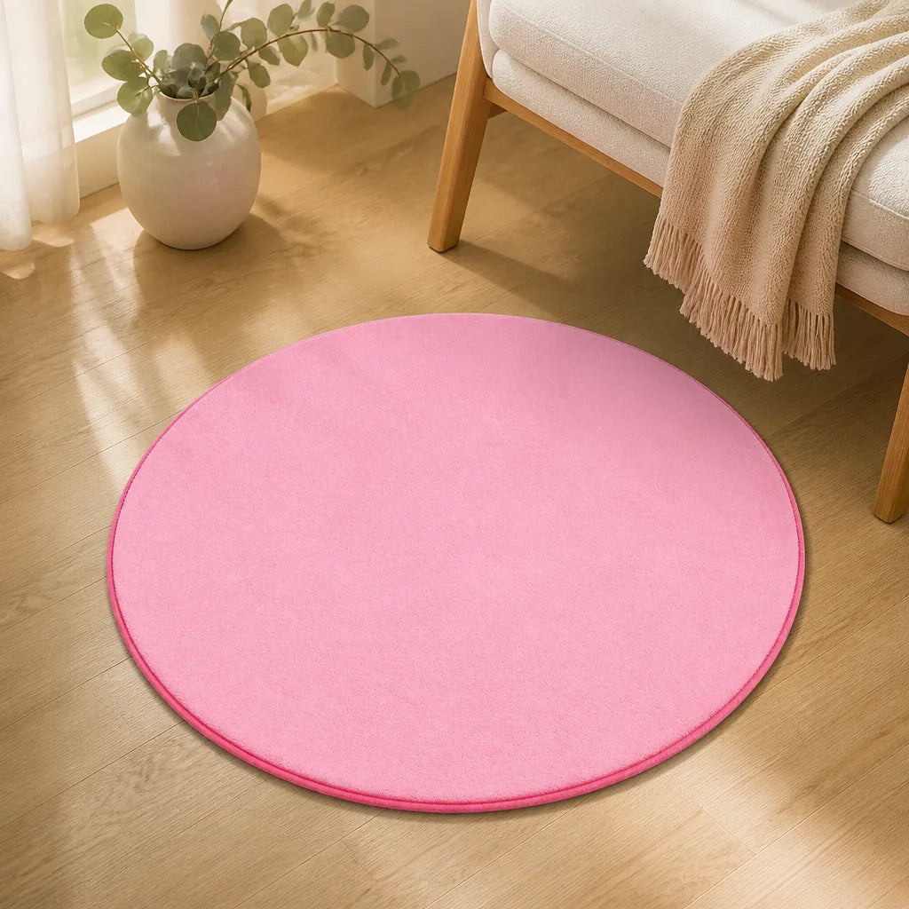 Tapis de bain rond