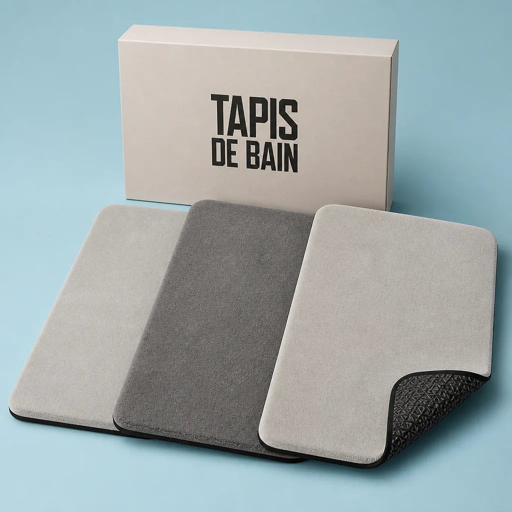 tapis-de-bain-taupe-antiderapant-memoire-de-forme
