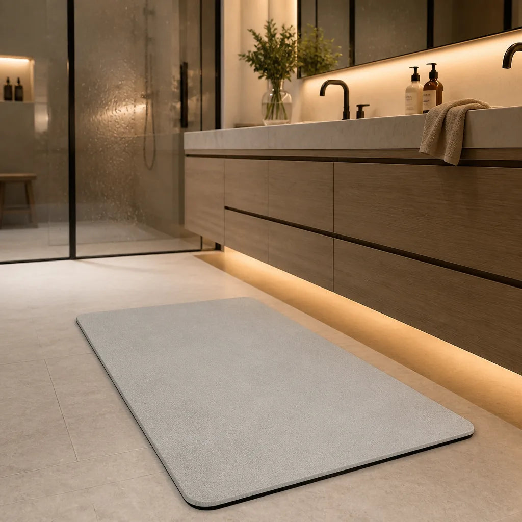 tapis-de-bain-taupe-antiderapant-memoire-de-forme