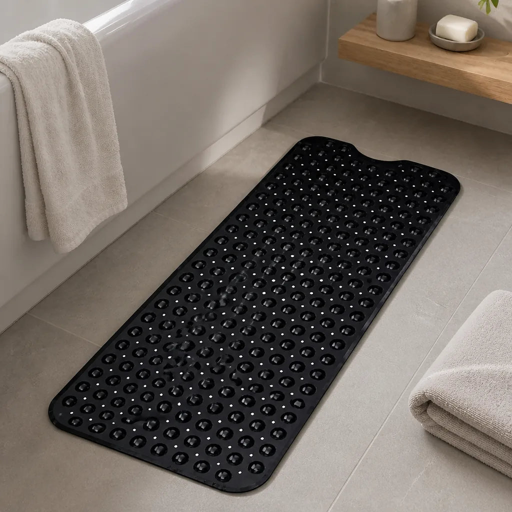 Tapis De Bain Troué Antidérapant