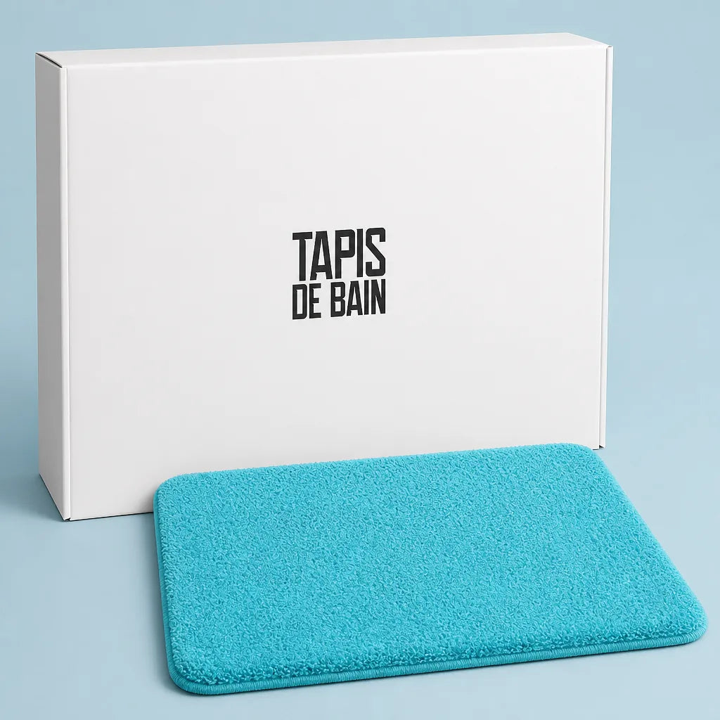 tapis-de-bain-turquoise
