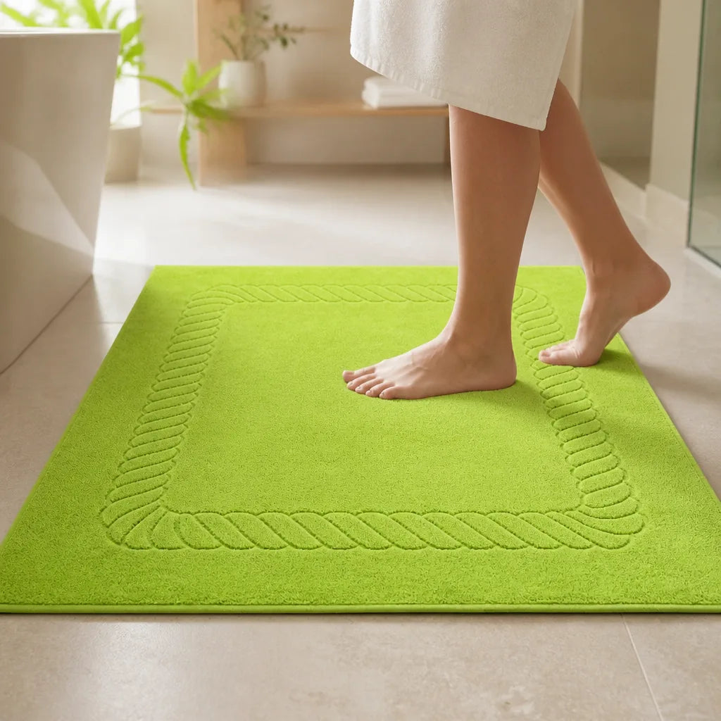 tapis-de-bain-vert-anis