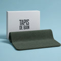 Tapis de bain vert foncé tapis de bain